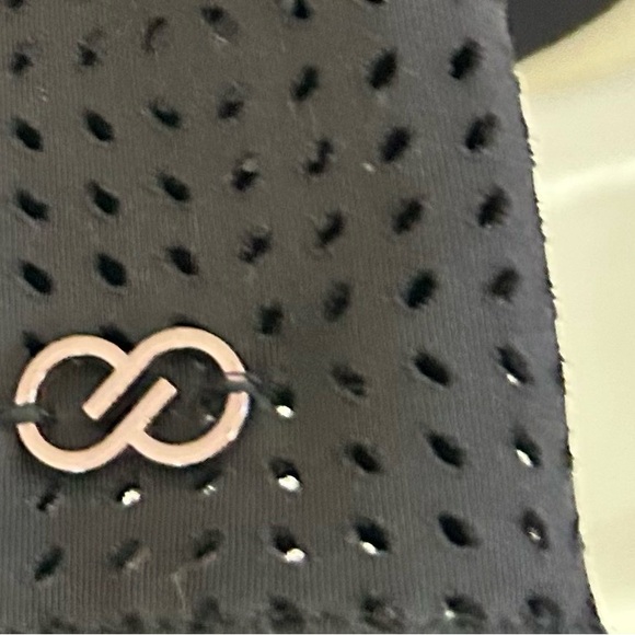 NWOT CALIA by Carrie Underwood Black Fleuria Mesh Hooded Sweatshirt - Picture 6 of 6